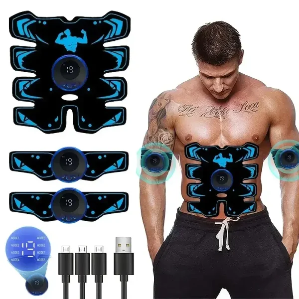 Rechargeable Abdominal Muscle Stimulator Massager
