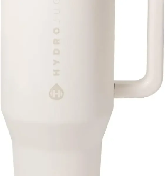 40 oz Stainless Steel Water Bottle with Handle & Flip Straw